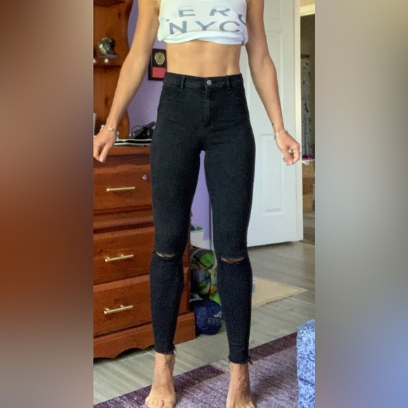 ZARA Ripped Jeans XS - Picture 6 of 7